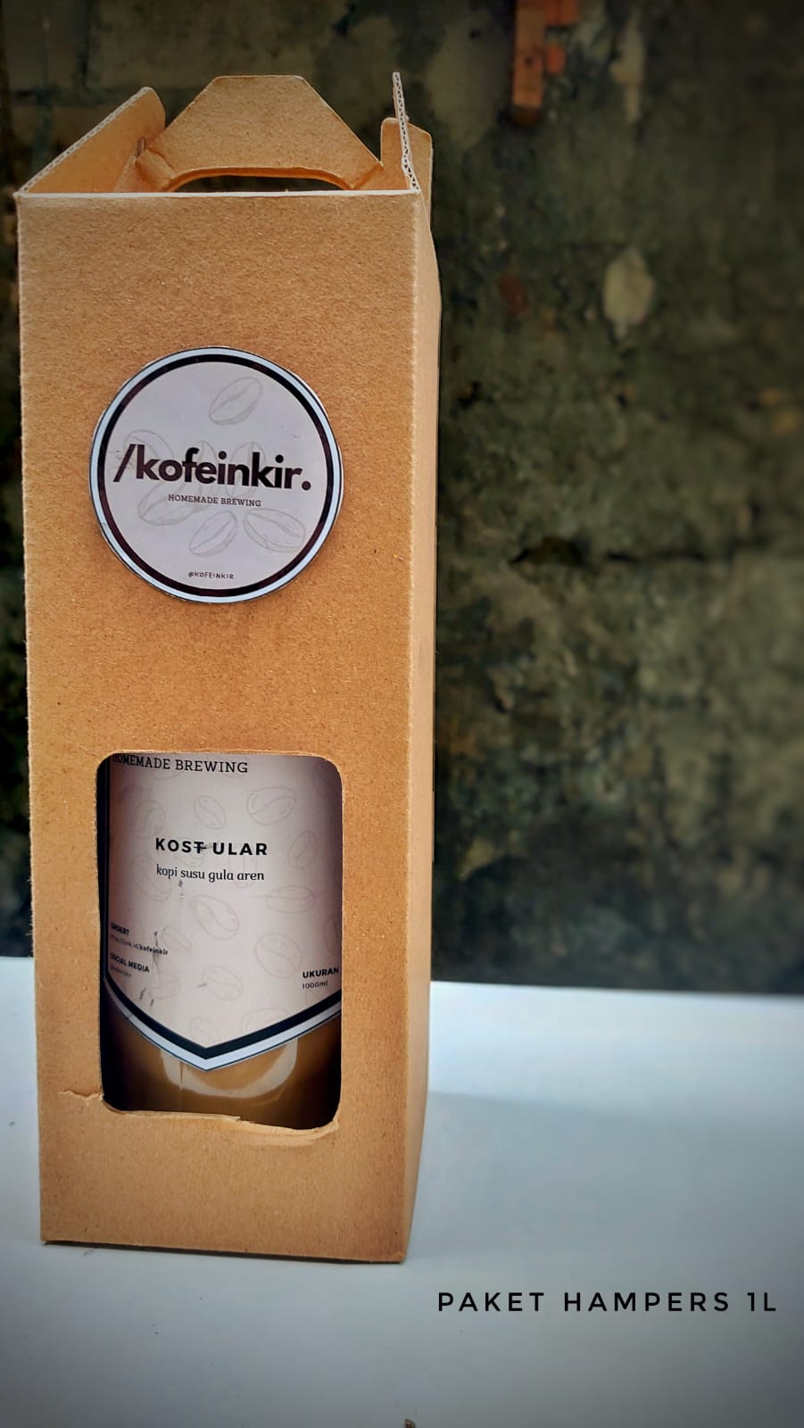 Kopi Susu Gula Aren Paket Hampers (1000ml)